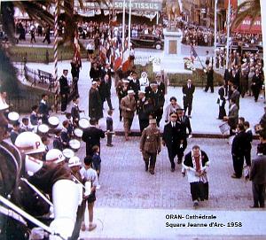 Oran- SDV- 1471- Cathedrale Juillet 1958